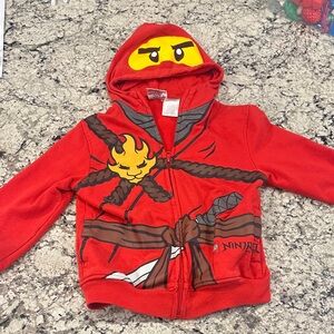 Lego Ninjago Red Kids Hoodie